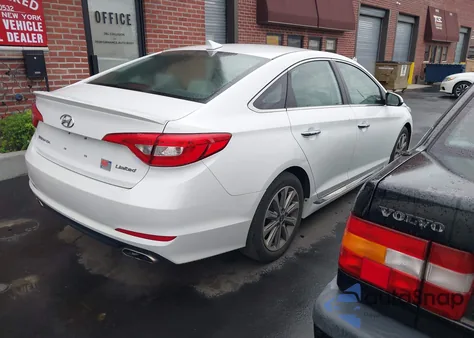 2016 Hyundai Sonata Limited z USA, uszkodzony, nr VIN 5NPE34AF2GH328072